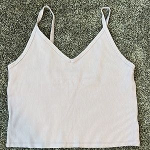 Pale lavender purple American Eagle tank